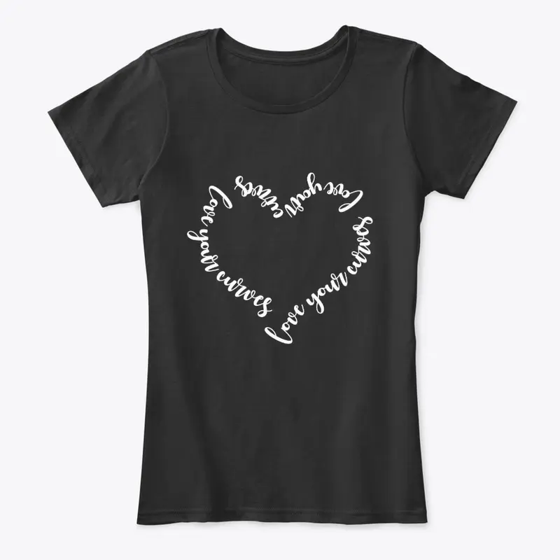 Scoliosis - Love Your Curves (white)