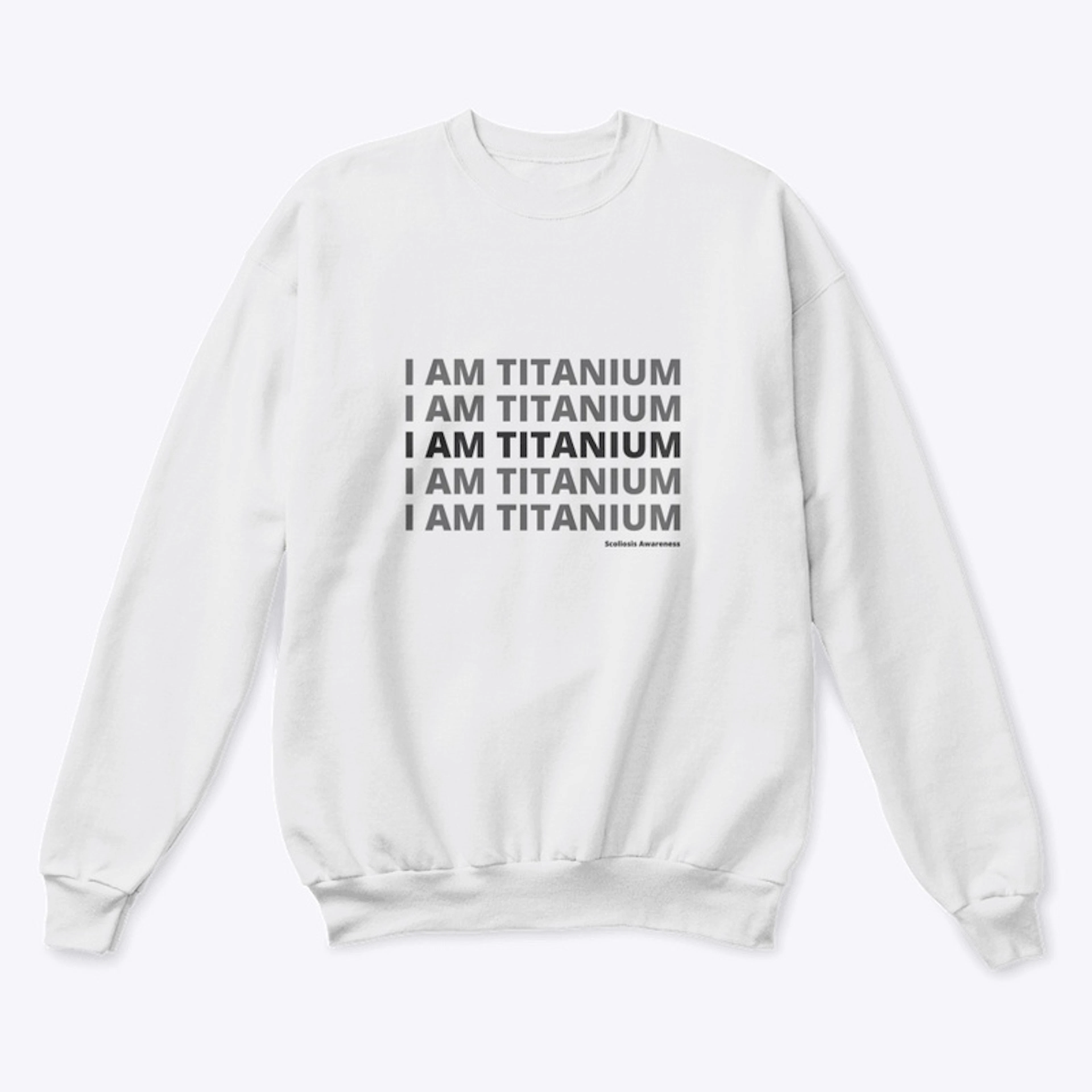 I am Titanium Scoliosis Awareness